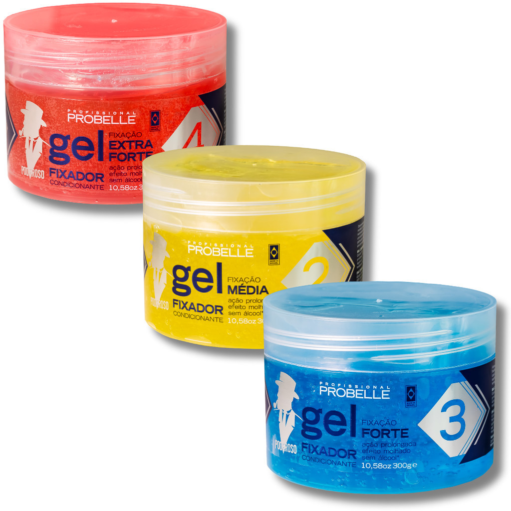 GEL FIXADOR PODEROSO 300G. - PROBELLE