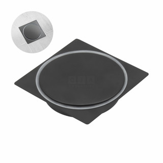 Ralo click Inox 10x10 Black Preto Fosco em Oferta na Shopee