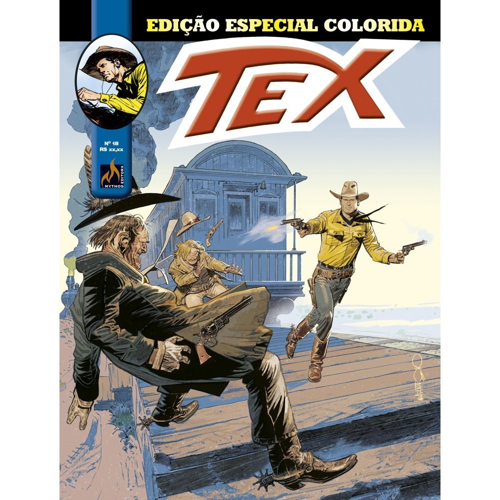 Livro - Tex edição especial colorida Nº 18 - Novo/Lacrado