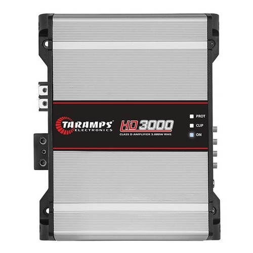Módulo Amplificador Taramps HD 3000 - 1 Canal - 3000 Watts RMS - 4 Ohms