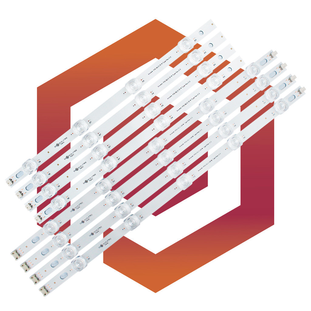 Kit 39ln5400 39ln5700 39la6200 39ln549c 8 Barras 4 e 5 leds Pci Eletroparts em Oferta na Shopee