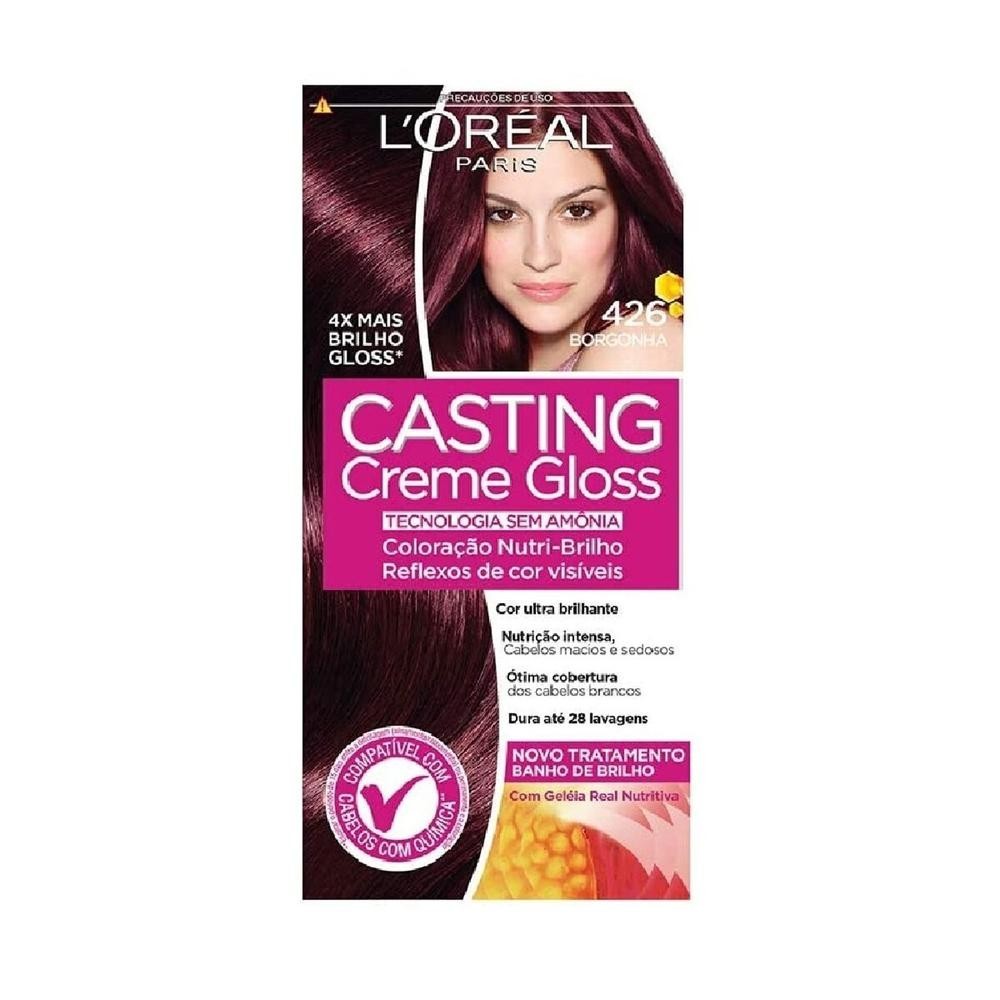 Tintura Casting Creme Gloss 426 Borgonha em Oferta na Shopee