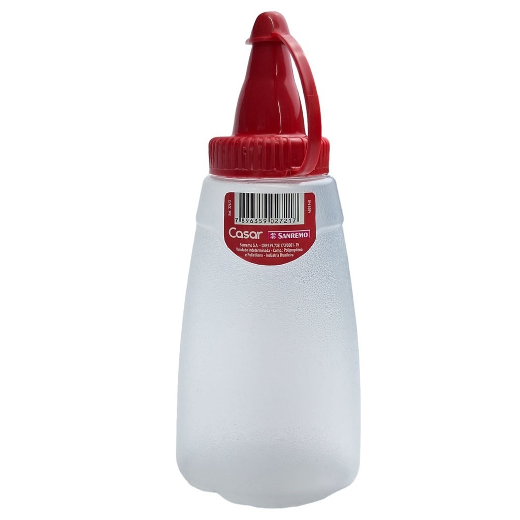 BISNAGA KETCHUP DE PLASTICO 210ML BISNAGA CATCHUP 210ML