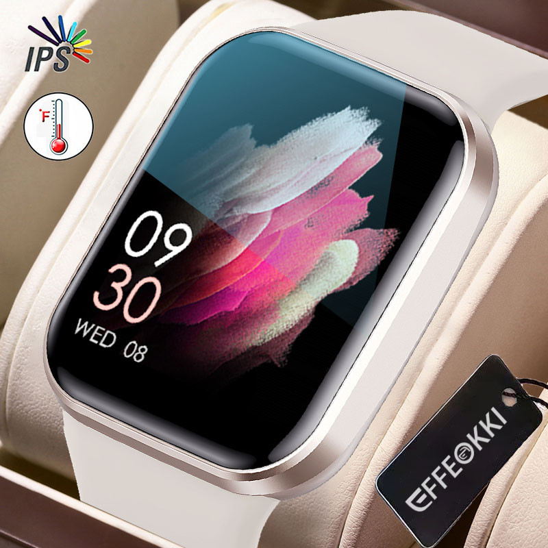 Smartwatch Relógio Inteligente Effeokki Esporte Para Menina Rastreamento Do Ritmo Cardíaco Lady Versa Apple Iphone Xiaomi