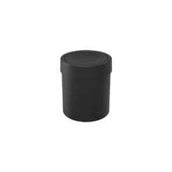 Lixeira com Tampa Basculante Coza 5,4 Litros Preto Brinox - 10945/0008