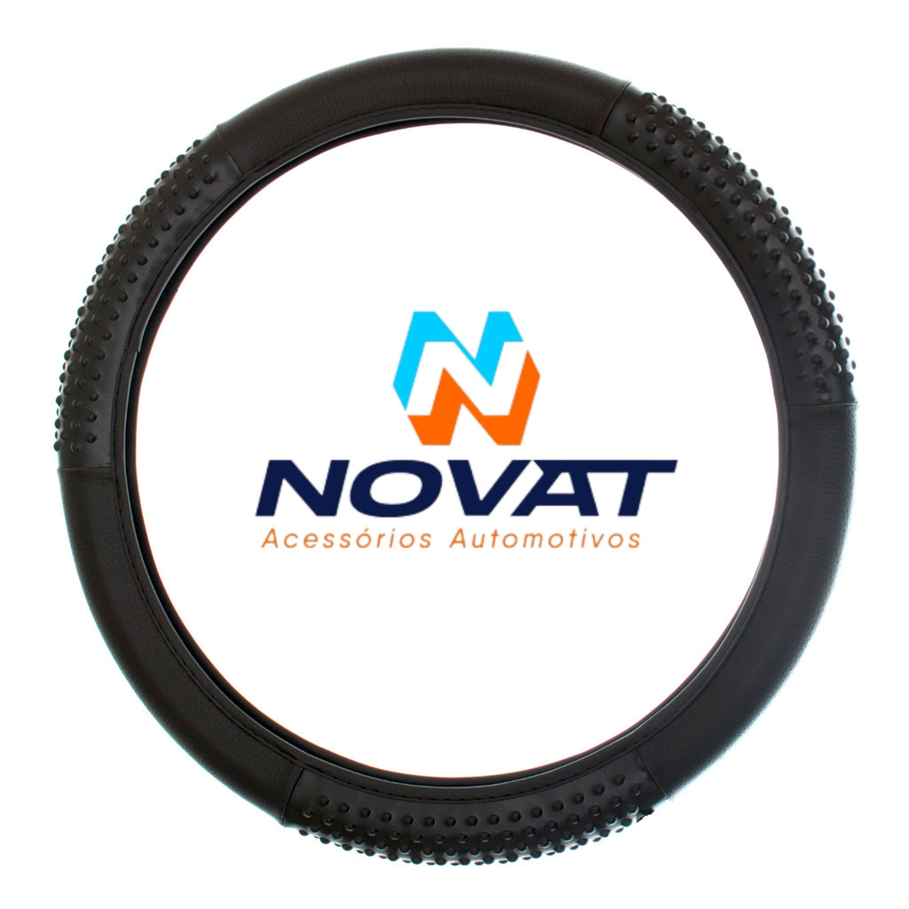 Capa de Volante com Sistema Massageador Emborrachado para Sprinter 42 cm Macio
