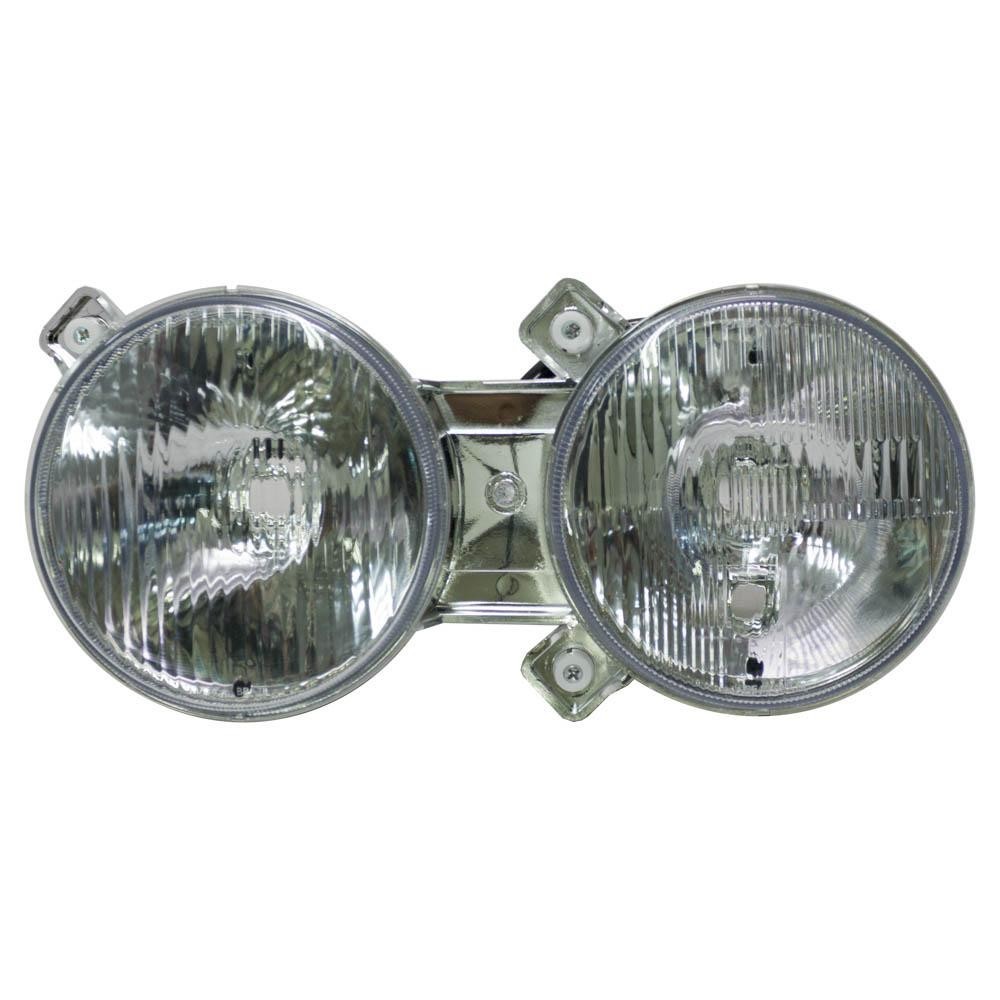 Bloco de Farol Mercedes Benz Caminhões LK LS Após 2000 Lado Motorista H1 Sem Soquete - Pradolux