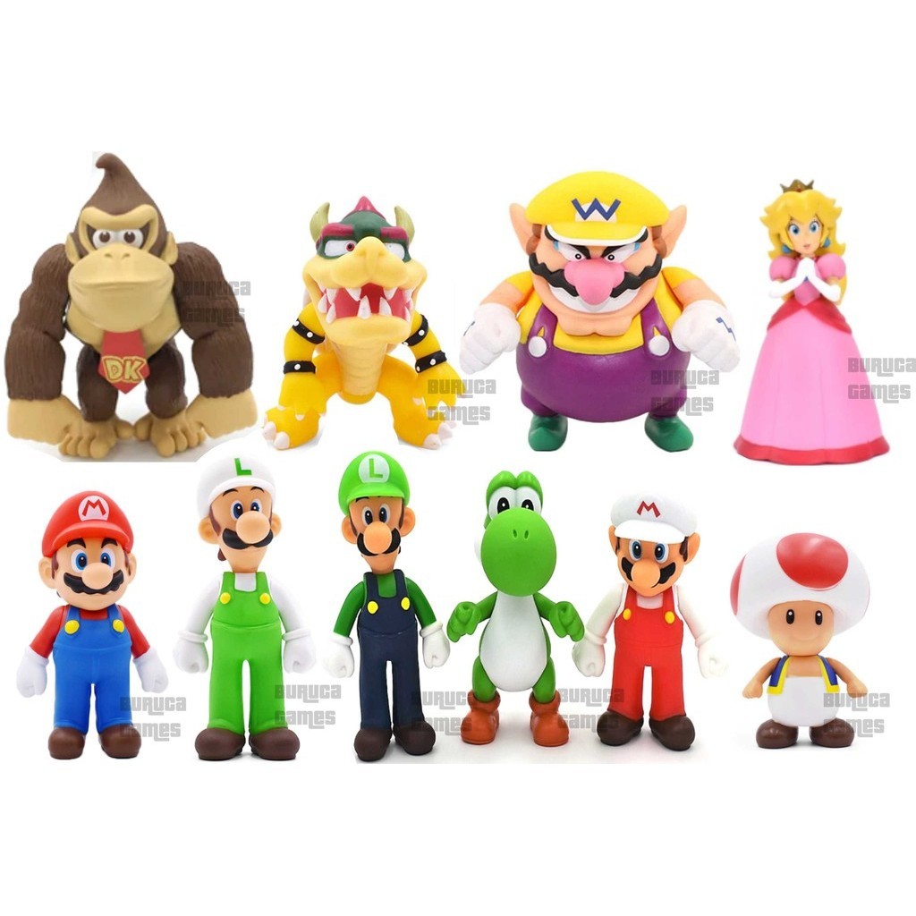 Boneco Mario Bros Miniatura: Onde Comprar | BuscaProdutos