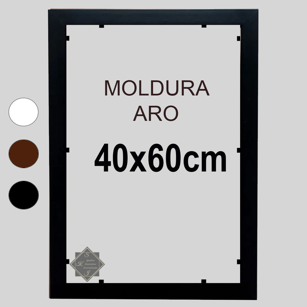Moldura Quadro Aro 40x60cm em Oferta na Shopee