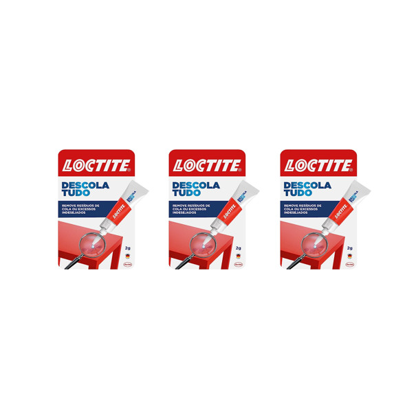 Kit com 3 - Descola Tudo Loctite  2g
