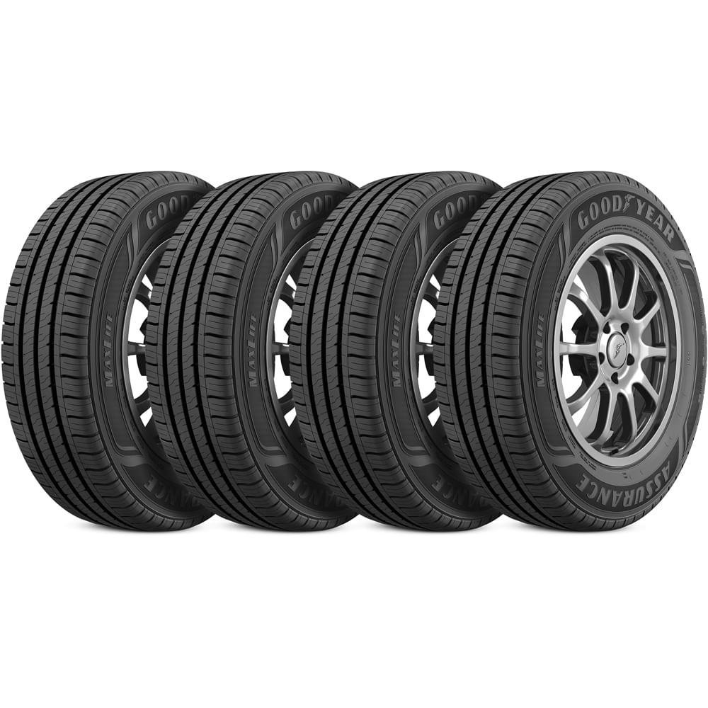 Kit 4 Pneu Goodyear Aro 13 165/70r13 83t Xl Assurance Maxlif