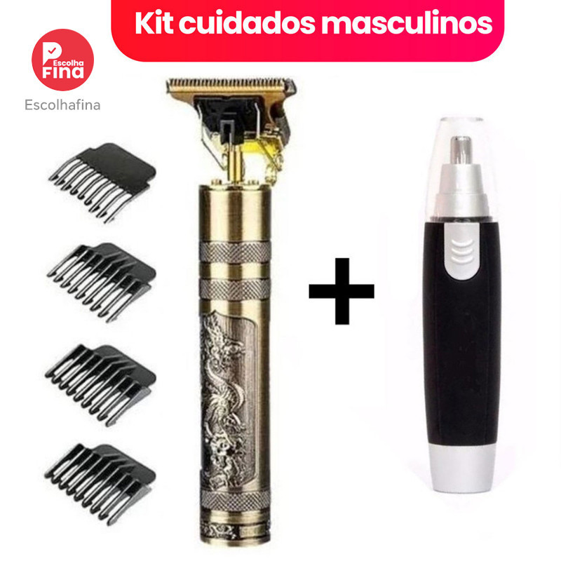 Barbeador para homens barbeador nasal punho de metal barbear manual depilação facial multifuncional