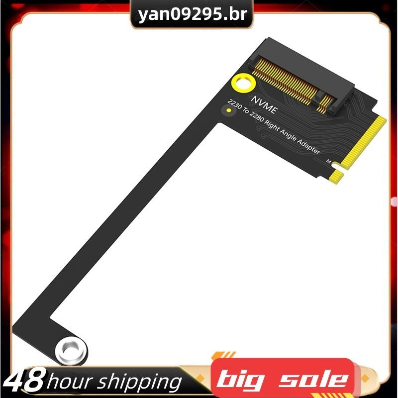 Para A Conversão Rog Ally Handheld 2230 2280 SSD Placa De Expansão Do Disco Rígido NVME M-Key . 2 PCIE 4.0 Adaptador Preto 1 SET
