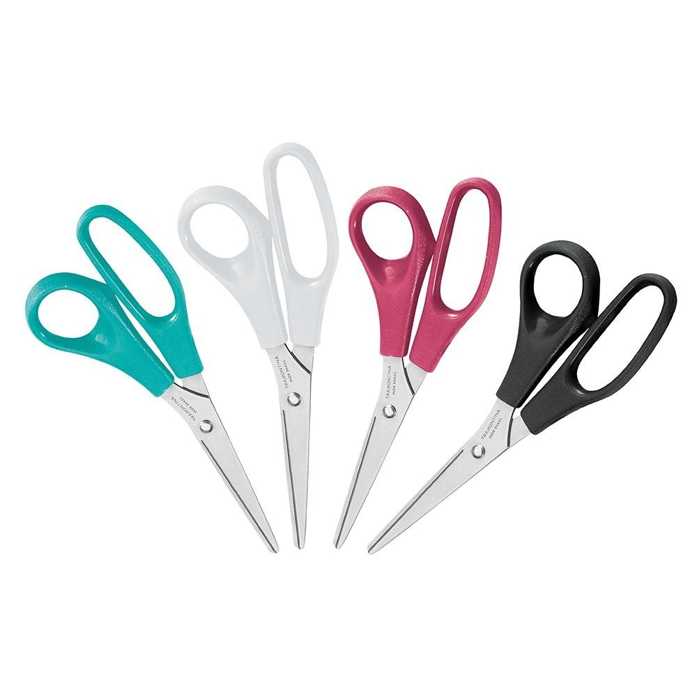 Tesoura de Uso Geral Tramontina Supercort 8" Sortida, em Aço Inox e Cabo de Polipropileno - 25950/148 em Oferta na Shopee