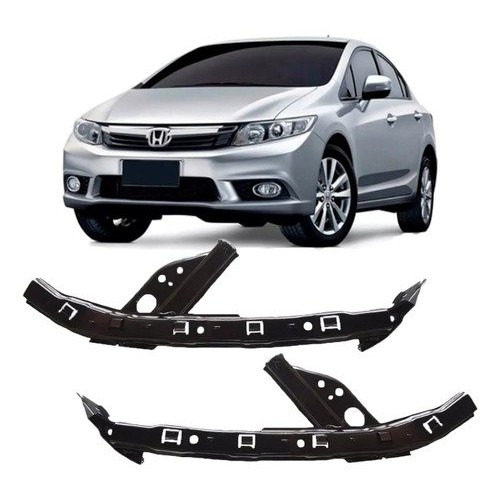 Par Guia Suporte Farol Honda Civic 2012 2013 2014 2015