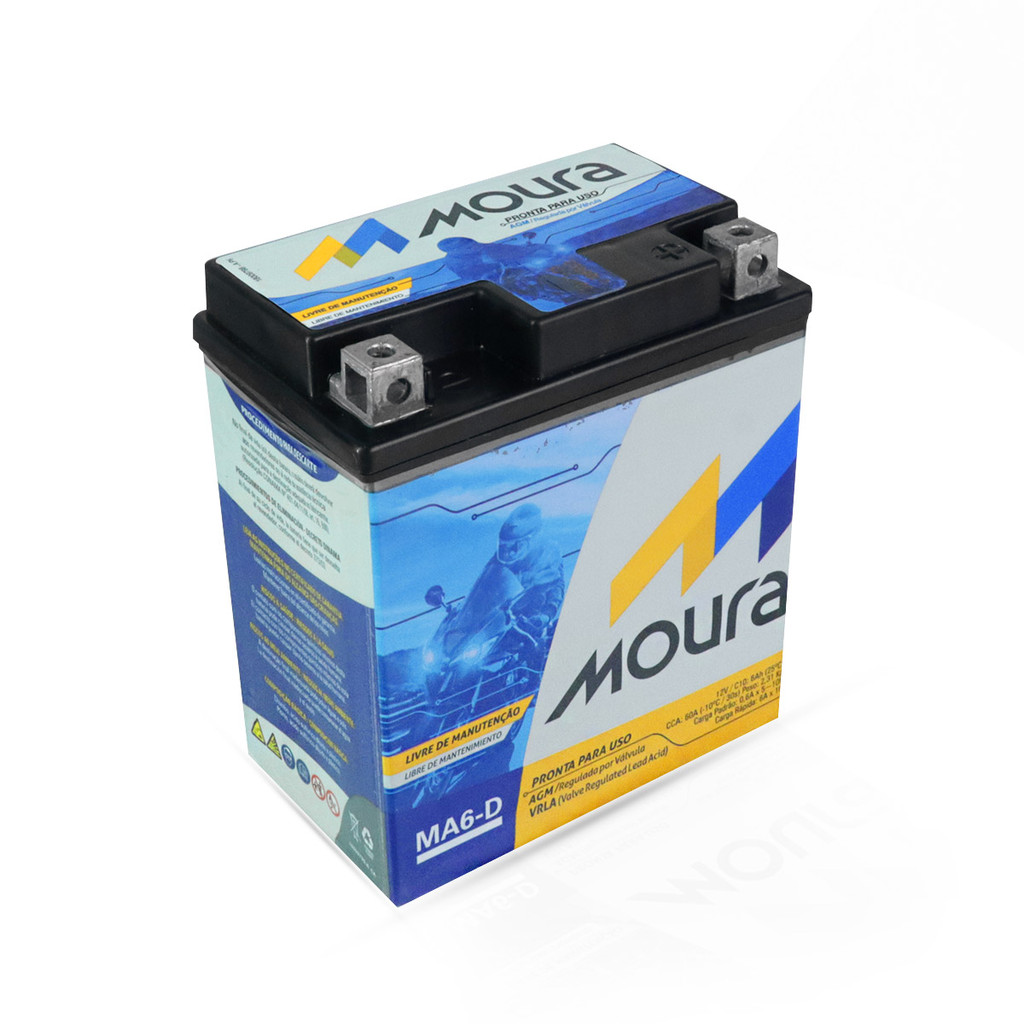 Bateria Moura Ma6-D 12v 6ah