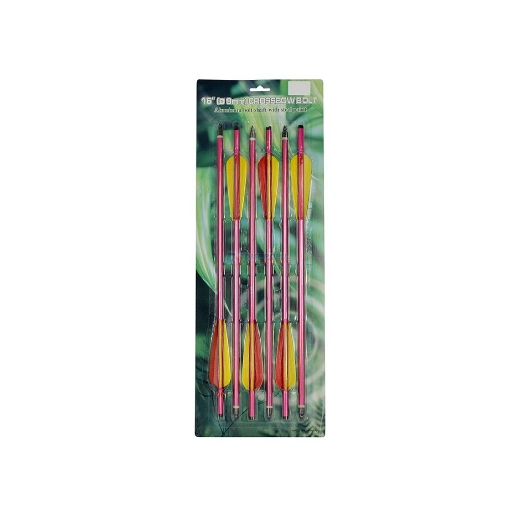 Kit 6 Flechas Balestras Alumínio 16 Polegadas MK-AL16/6 - Sports & Outdoors