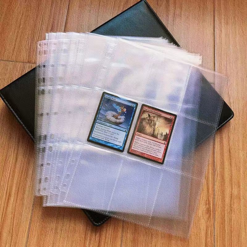 30 Folhas De Pasta Plástica De Nove Folhas Soltas, Álbum De Coleção De Pokémon/Yu-Gi-Oh/cartões De Fotos