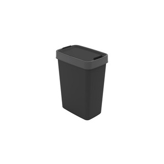 Lixeira Dupla Abertura 8 L Preta Plasútil em Oferta na Shopee