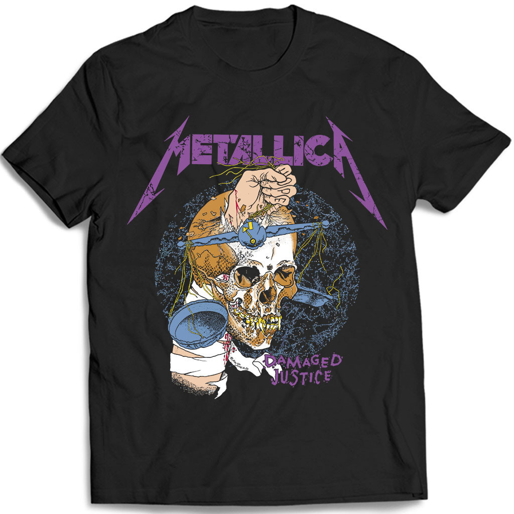 Camiseta Banda de Rock - Camisa Metalica - Envio Mais Rápido do Brasil!