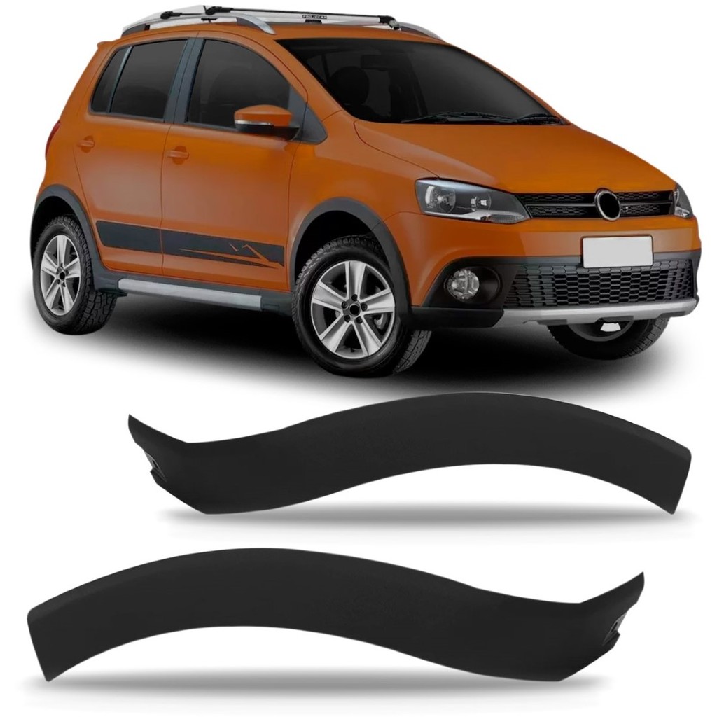 Alargador Paralama Dianteiro Crossfox 2010 11 12 13 14 2015 em Oferta na Shopee