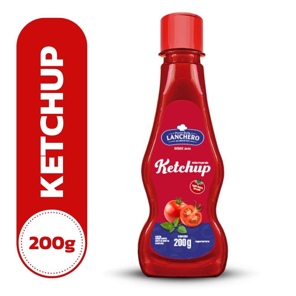 🚀 Ketchup Tradicional Lanchero Squeeze 200g - Sabor Intenso e Praticidade 🍅🍔