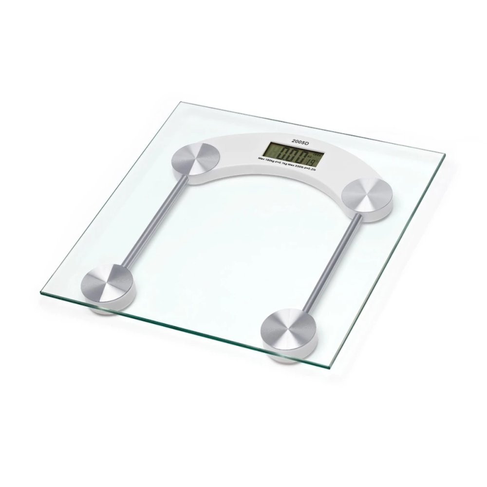 Balança Digital Corporal Vidro Alta Precisão180kg Multiuso