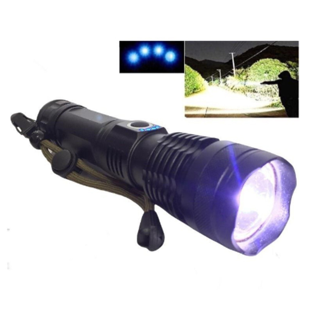 Lanterna T9 Tática Militar Mais Forte Do Mundo Profissional Envio Imediato em Oferta na Shopee