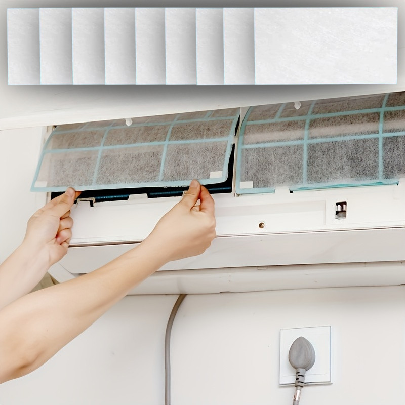 5/20Pcs Filtros De Ar Condicionado À Prova De Poeira Tampa De Saída De Vento Rede Filtrante De Tecido Não - em Oferta na Shopee