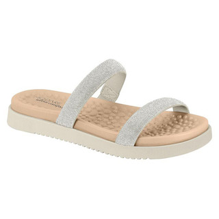 Tamanco Modare Ultraconforto Flatform Preto Massageadora Nº 34 ao 40 Feminina Joanete