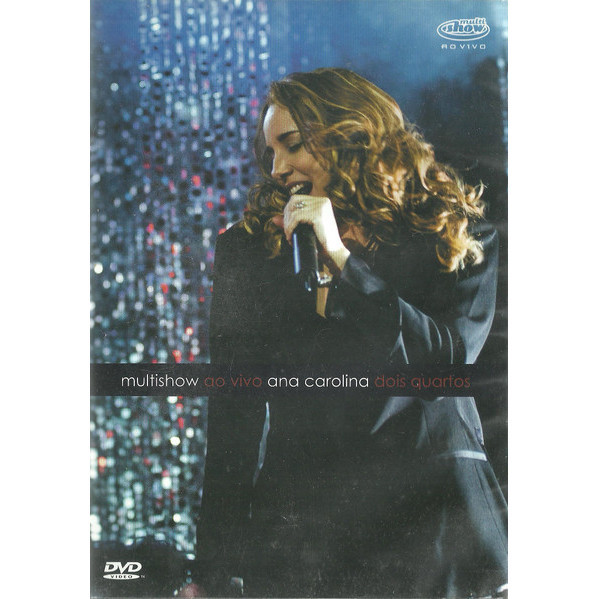DVD Usado Ana Carolina Dois Quartos Multishow Ao Vivo