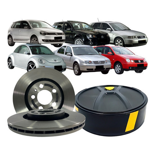 Par Disco Freio Dianteiro Ventilado Audi A3 Beetle Bora Golf em Oferta na Shopee