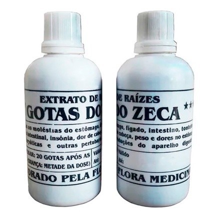 Gotas Do Zeca Extrato De Raiz Amarga 100ml