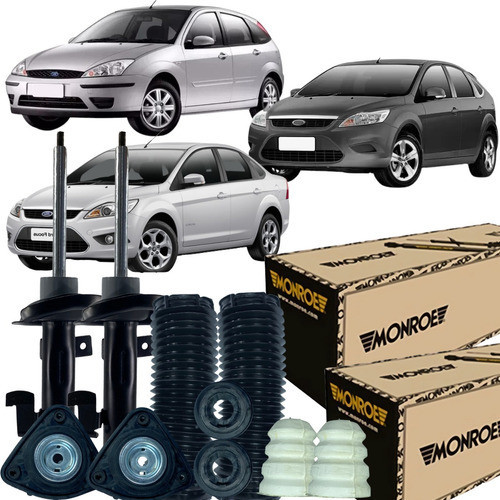 Kit Amortecedor Dianteiro Batente Ford Focus 2009 Á 2013