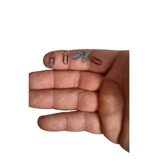 MINI CLIPS DE AÇO METALIZADO PARA PAPEIS NÚMERO 5 C/100 UND 7 CORES ACC em Oferta na Shopee