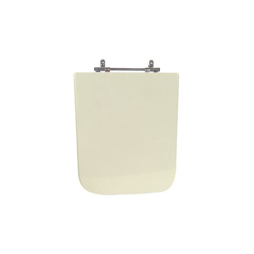 Assento Sanitário Poliéster Para Louça Square (Incepa) Aço Sedile Bone