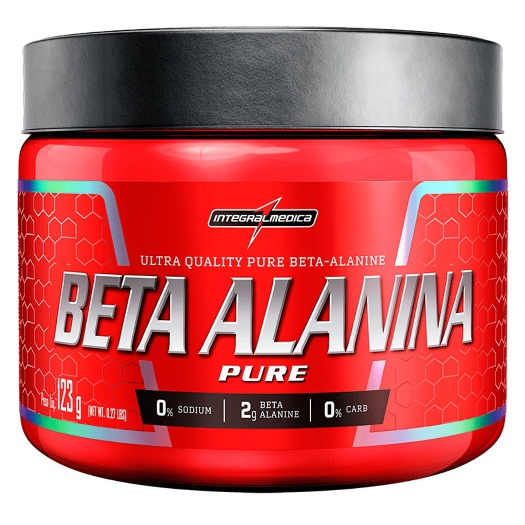 Beta-Alanina Pote 123g Integralmedica em Oferta na Shopee