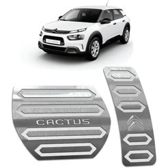 Pedaleira C4 Cactus 19/.. Automático Aço Inox - Não fura o pedal