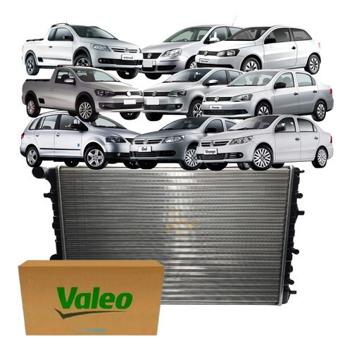 Radiador Agua Valeo Gol Fox Saveiro Polo Voyage G5 G6 - Spare Parts and Accessories for Vehicles