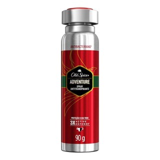 Antitranspirante Spray Old Spice Adventure Valentia e Madeira 93g em Oferta na Shopee