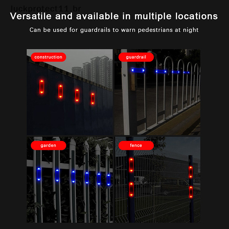LTBR Mini Lâmpada LED De Alarme De Segurança Noturna Simulado Para Carros De Energia Solar Anti-Roubo Piscando Dummy ~