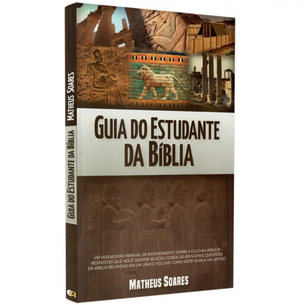 Livro Guia do Estudante da Bíblia | Matheus Soares em Oferta na Shopee