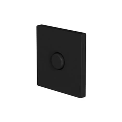 Acabamento Para Válvula De Descarga 590 Bases Deca Slim E Hydra Preto Fosco Fani