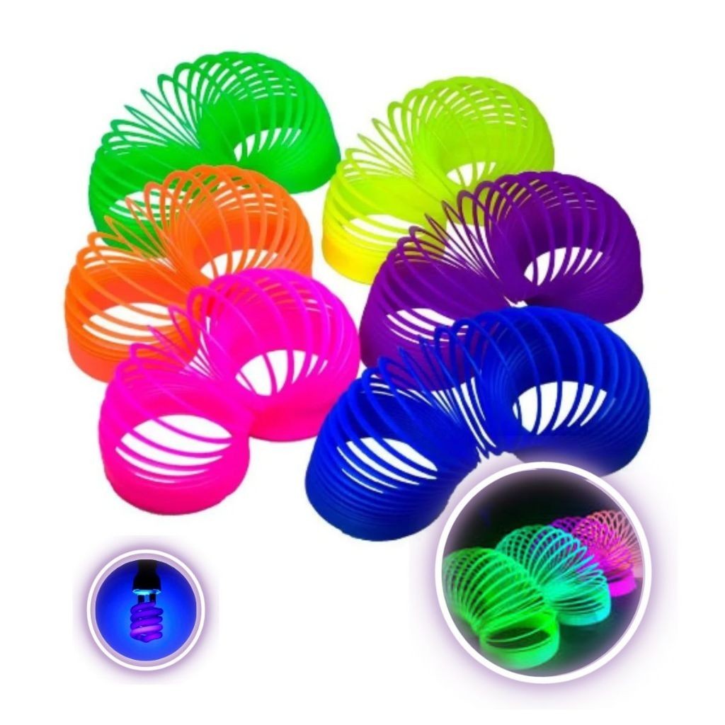 Mola Neon Mola Maluca Neon Brilha na Luz Negra 5 Unid em Oferta na Shopee