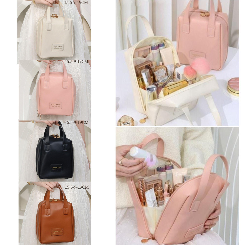 Bolsa de Cosméticos Necessaire Organizador de maquiagem Impermeável Portátil Ideal para o ...