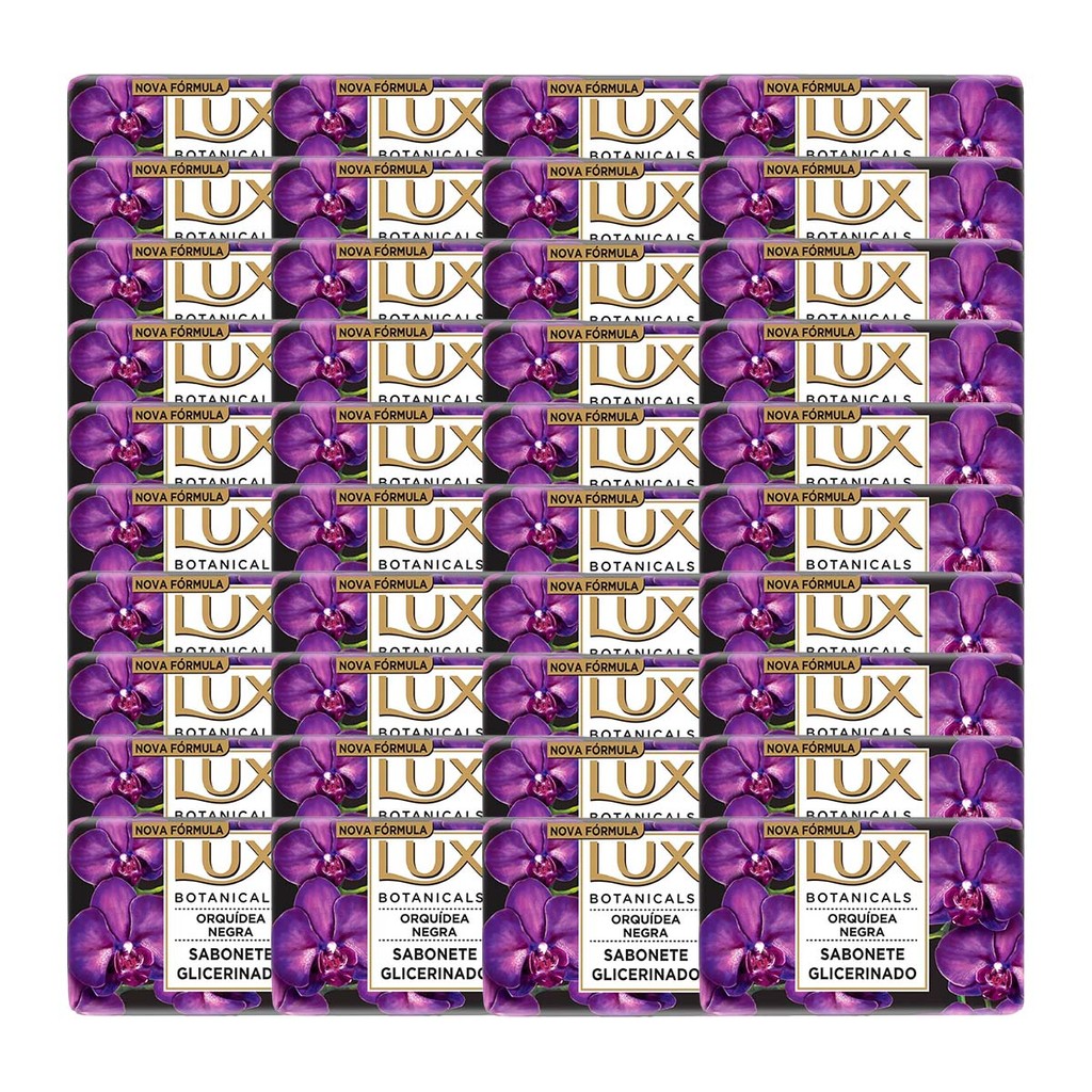 Kit 40 und Sabonete  Lux Orquídea Negra 85g em Oferta na Shopee