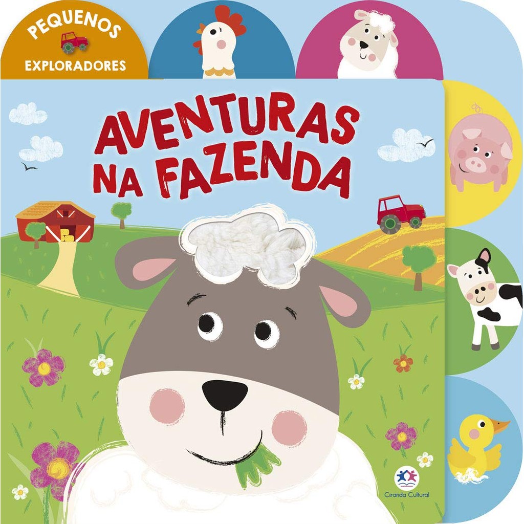 Toque e Sinta - Pequenos exploradores - Aventuras na fazenda em Oferta na Shopee