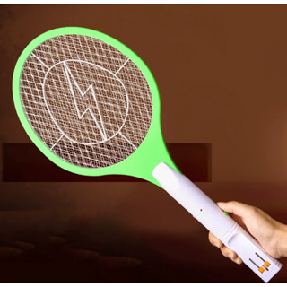 Raquete Elétrica Recarregável Segura Durável Mata-Mosquitos e Moscas Forte com Alta Voltag...