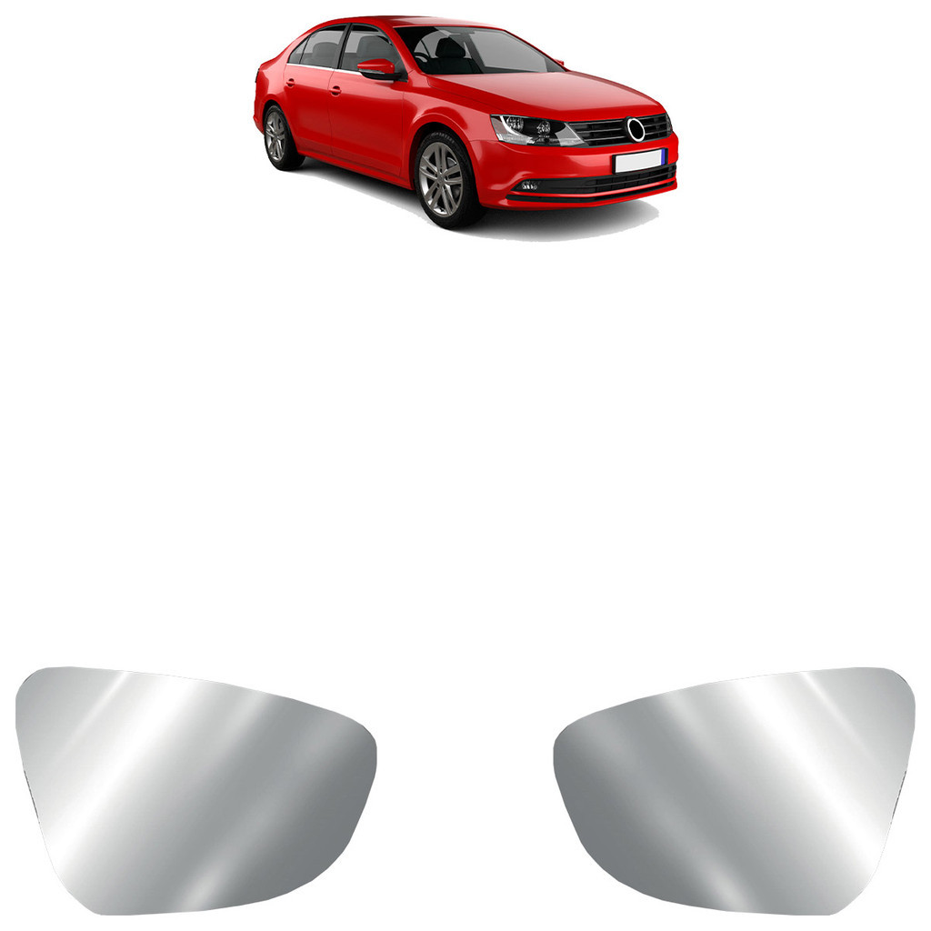 Par Espelho Retrovisor Jetta 2011 2012 2013 2014 2015 2016 2017 2018 2019 Aquecimento Térmico Desembaçador