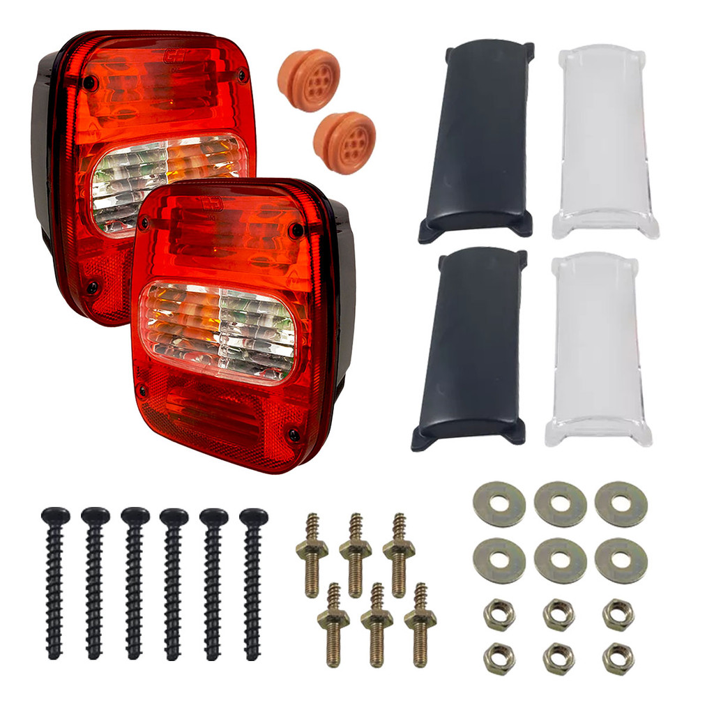 Par Lanterna Traseira Constellation VW Euro 5 12 Lente Bolha Direito Esquerdo Moderna Kit Instalação em Oferta na Shopee